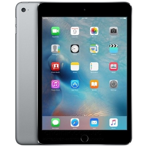 Планшет APPLE A1538 iPad mini 4 Wi-Fi 32Gb Space Gray (MNY12RK/A) 