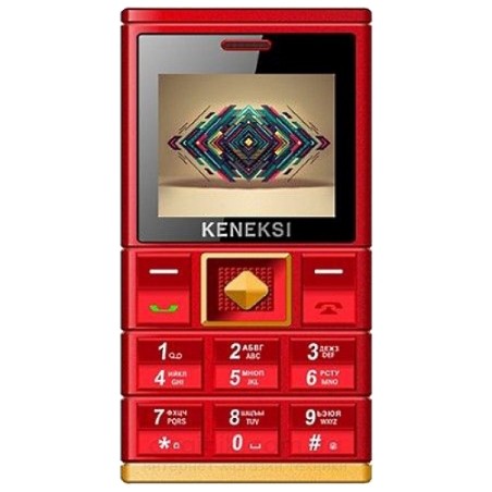 Мобильный телефон KENEKSI M1 Art Red 