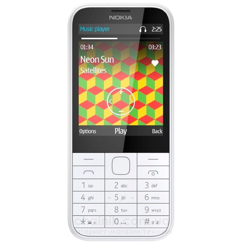 Мобильный телефон NOKIA 225 White 