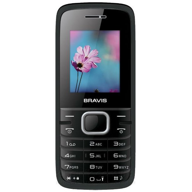 Мобильный телефон BRAVIS Base Black 