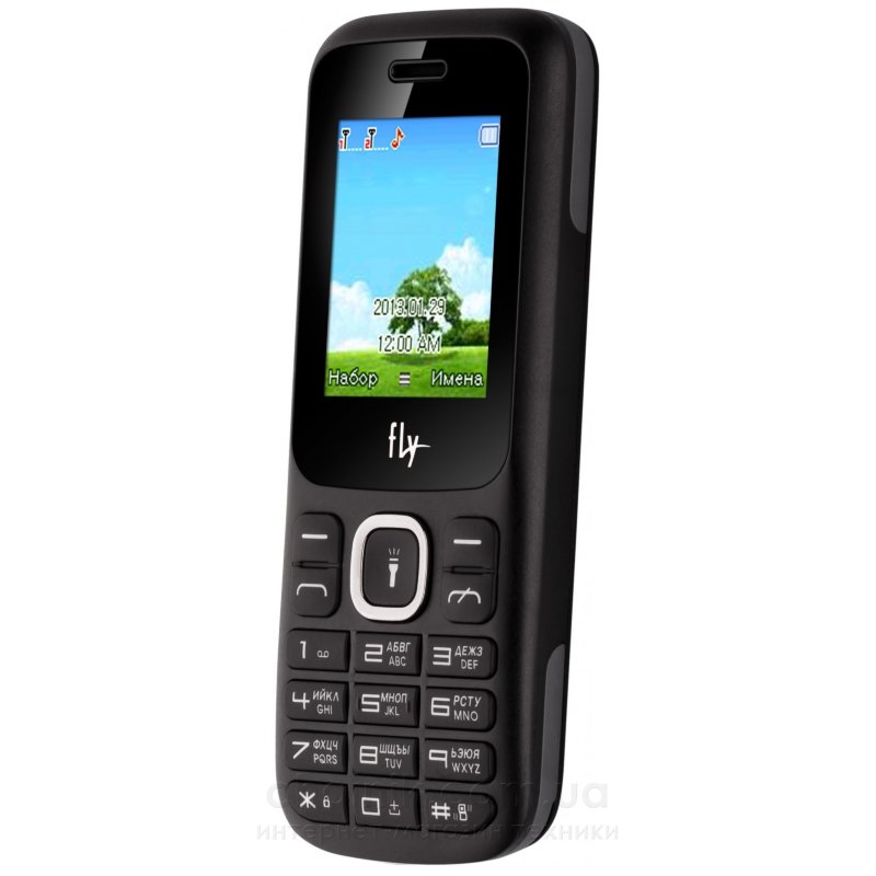 Мобильный телефон FLY FF177 Black 
