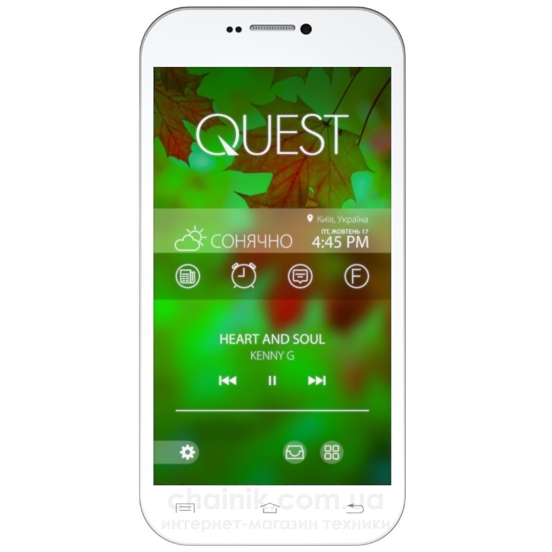 Мобильный телефон QUMO Quest 452 IPS White 