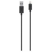 Кабель BELKIN USB 2.0 Lightning charge/sync cable 2м Black (F8J023bt2M-BLK)