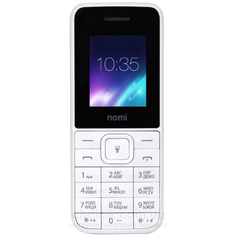 Мобильный телефон NOMI i182 White 