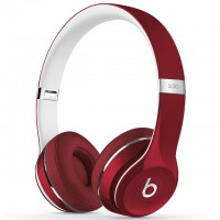 Наушники BEATS Solo2 On-Ear Headphones Luxe Edition Red (ML9G2ZM/A)
