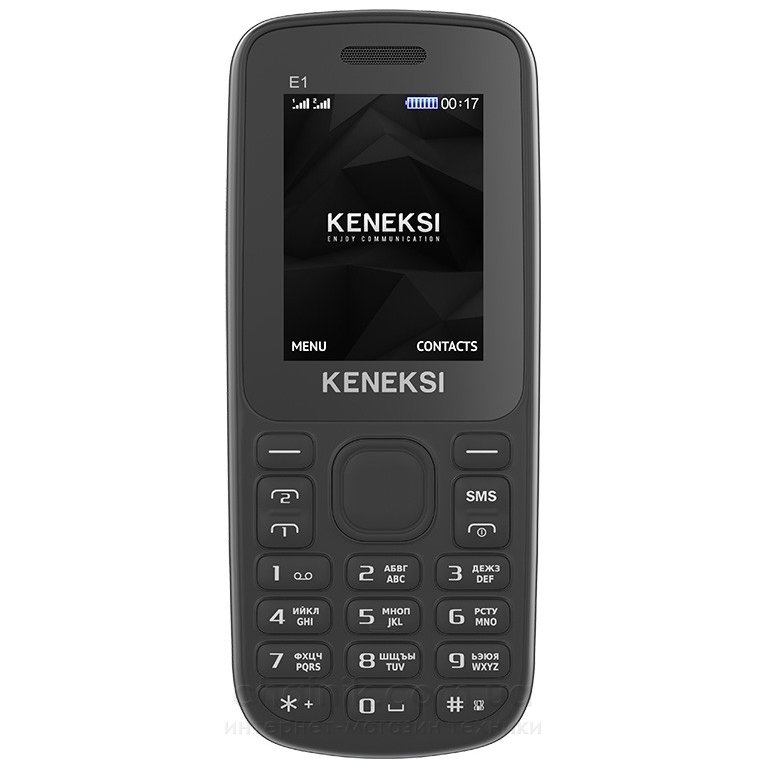 Мобильный телефон KENEKSI E1 Black 