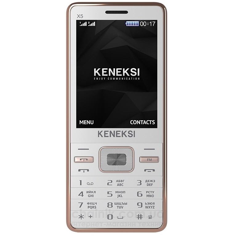 Мобильный телефон KENEKSI X5 White 