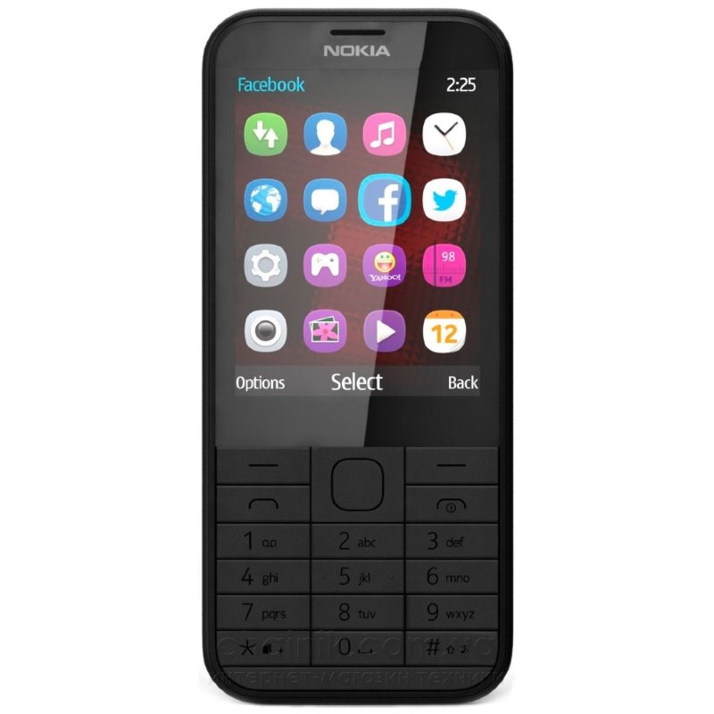 Мобильный телефон NOKIA 225 Black 